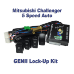 GENII Torque Converter Lockup Control Kit to suit Mitsubishi Challenger 5 Speed
