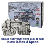 Nomad Heavy Duty Valve Body to suit Isuzu D-Max 4 Speed