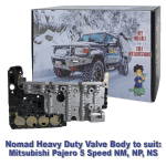 Nomad Heavy Duty Valve Body to suit Mitsubishi Pajero 5 Speed NM, NP, NS