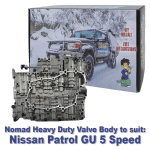 Nomad Heavy Duty Valve Body to suit Nissan Patrol GU 5 Speed