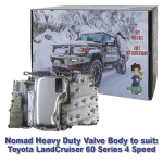 Nomad Heavy Duty Valve Body to suit Toyota LandCruiser 60 Series 4 Speed