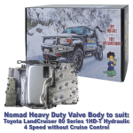 Nomad Heavy Duty Valve Body to suit Toyota LandCruiser 80 Series 1HD-T Hydraulic 4 Speed without Cruise Control