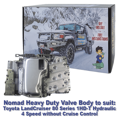 Nomad Toyota LandCruiser 80 Series 1HD-T Hydraulic 4 Speed WITHOUT Cruise Control