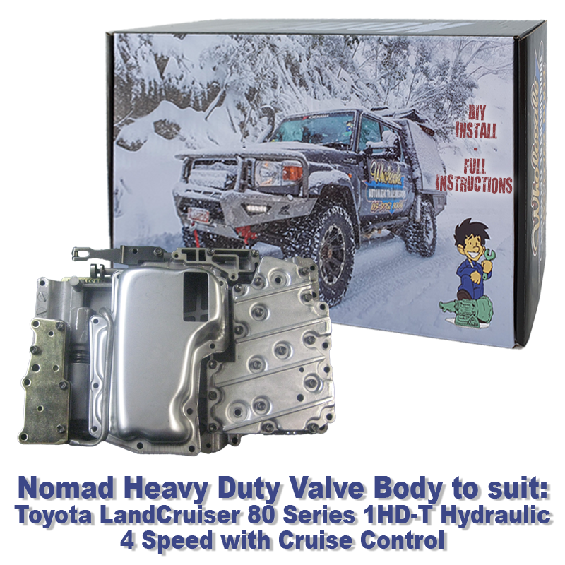 Nomad Toyota LandCruiser 80 Series 1HD-T Hydraulic 4 Speed WITH Cruise Control