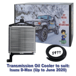 Heavy Duty Transmission Oil Cooler Kit to suit Isuzu D-Max with 5 Speed and 6 Speed Auto (Up To June 2020)