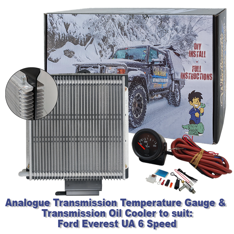 Ford Everest UA 6 Speed Analogue Temp Gauge & Transmission Cooler (DIY Installation Box)