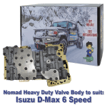 Nomad Heavy Duty Valve Body to suit Isuzu D-MAX 6 Speed