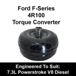 Billet Heavy Duty Torque Converter to suit Ford 4R100 behind 7.3L Powerstroke V8 Diesel (Exchange)