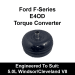 Billet Heavy Duty Torque Converter suit Ford E4OD 4 Speed behind 5.0L Windsor/Cleveland V8(Exchange)