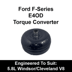 Billet Heavy Duty Torque Converter suit Ford E4OD 4 Speed behind 5.8L Windsor/Cleveland V8(Exchange)