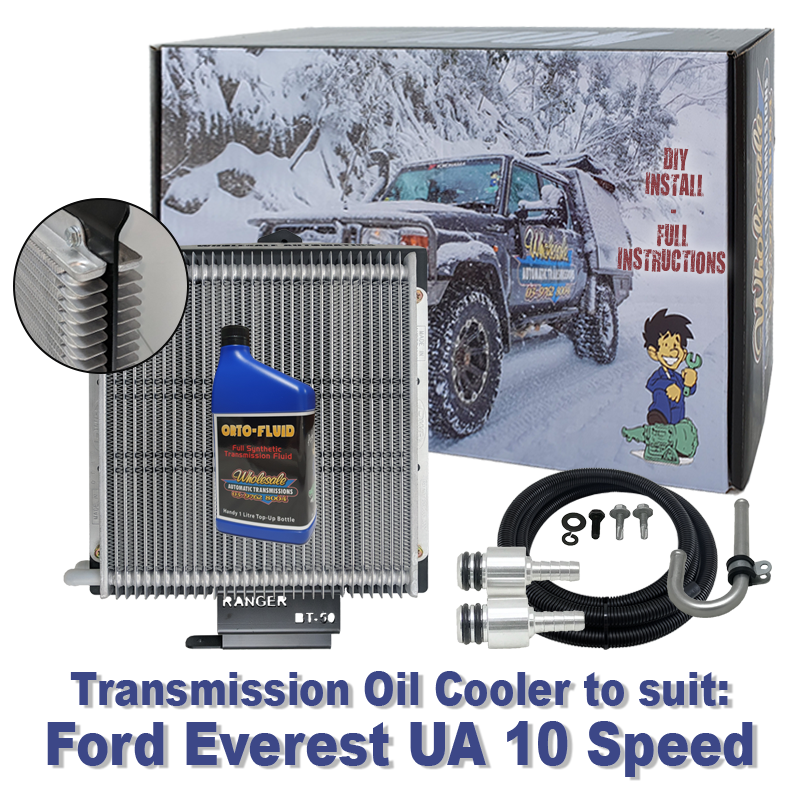 Ford Everest 10 Speed Transmission Cooler (DIY Installation Box) & Fluid
