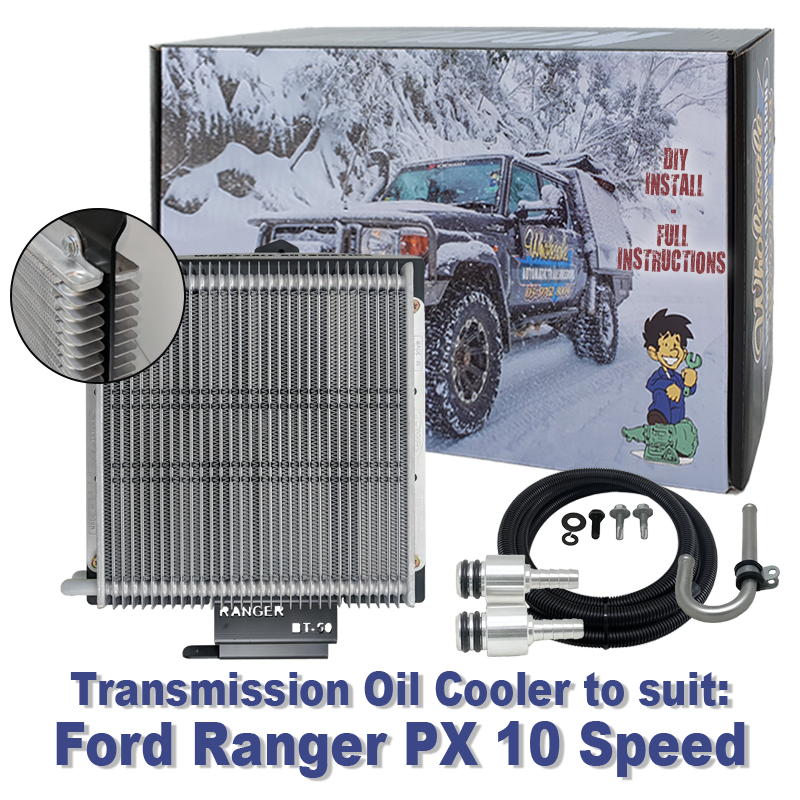 Ford Ranger PX 10 Speed Transmission Cooler (DIY Installation Box)