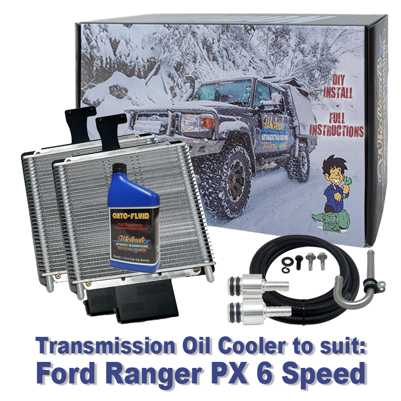 Ford Ranger PX 6 Speed Transmission Cooler (DIY Installation Box) & Fluid