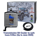 Isuzu D-Max suitable Heavy Duty Transmission Oil Cooler- 5 Speed and 6 Speed (Up to June 2020)