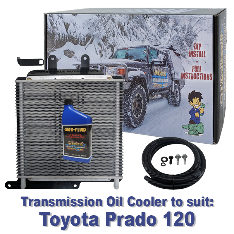Toyota Prado 120 Transmission Cooler (DIY Installation Box) & Fluid