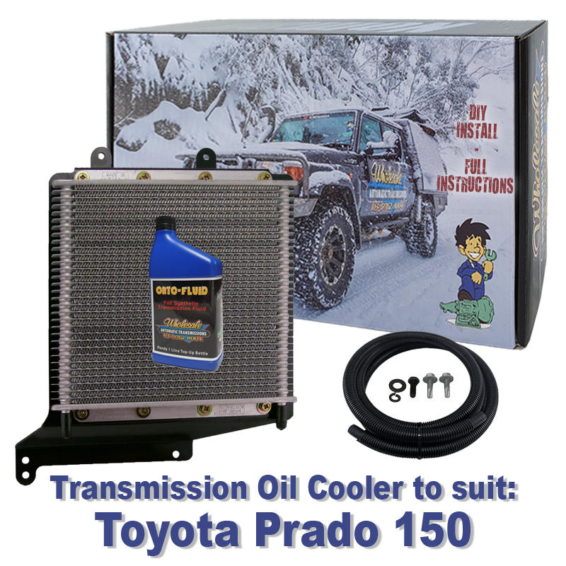 Toyota Prado 150 Transmission Cooler (DIY Installation Box) & Fluid