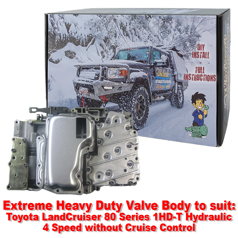 Extreme Toyota LandCruiser 80 Series 1HD-T Hydraulic 4 Speed WITHOUT Cruise Control