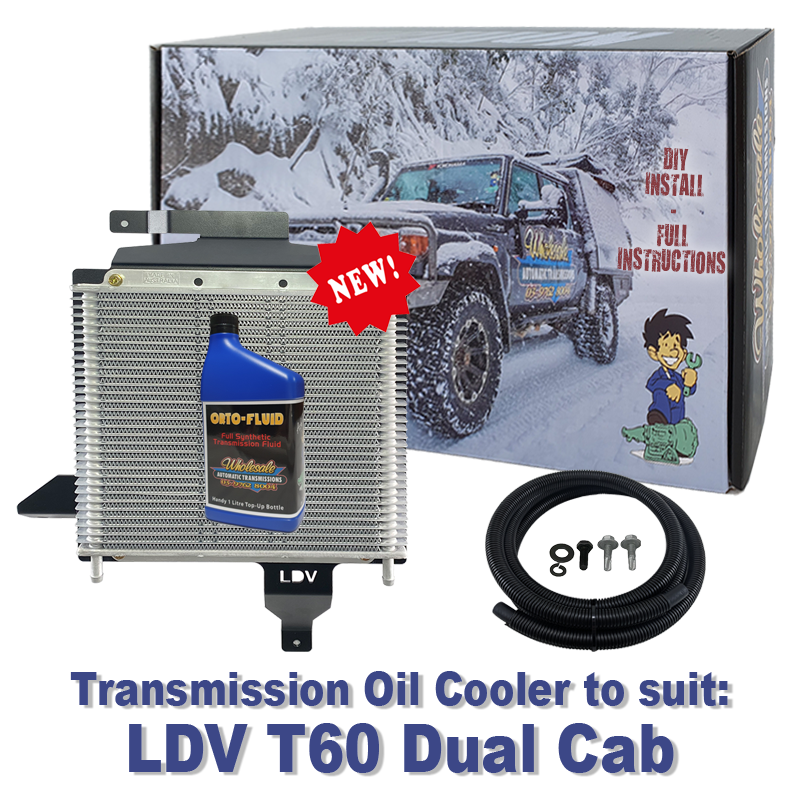 LDV T60 Dual Cab Transmission Cooler (DIY Installation Box) & Fluid