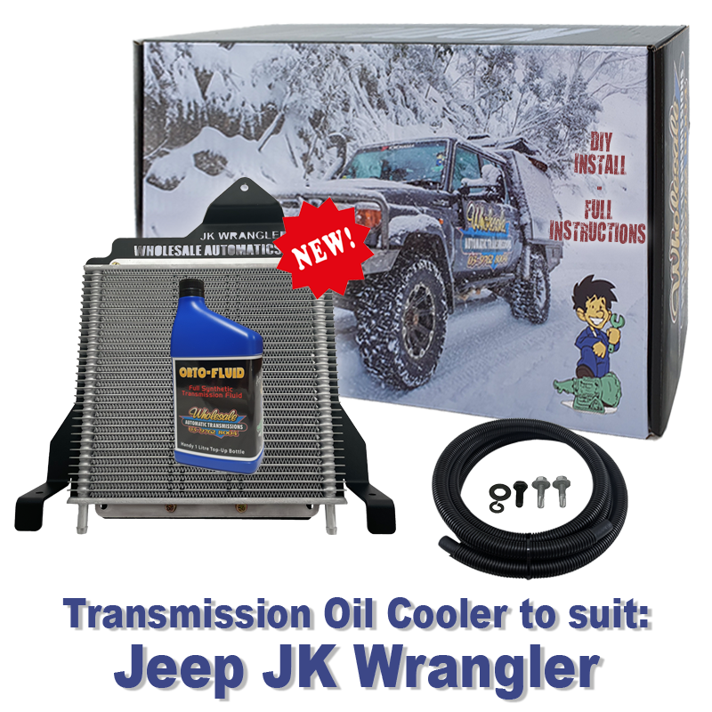 Jeep JK Wrangler Transmission Cooler (DIY Installation Box) & Fluid