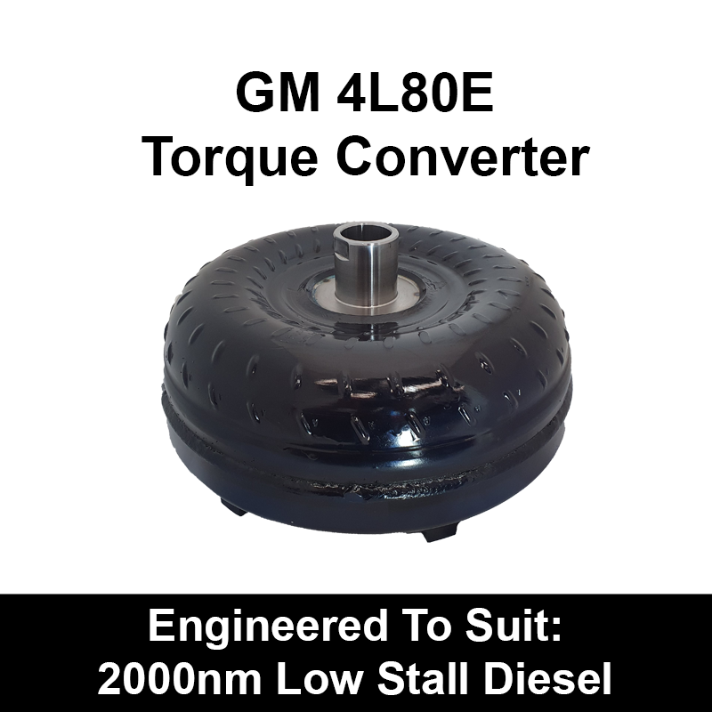 Torque Converter to suit GM 4L80E - 2000Nm