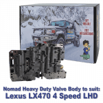 Nomad Heavy Duty Valve Body to suit Lexus LX470 4.7L 2UZ 4 Speed A343F - Left Hand Drive Only