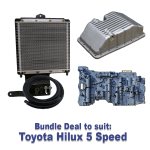 Bundle Deal - Hilux 5 Speed: Transmission Cooler, Nomad Valve Body, Cast Pan