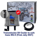 Isuzu MU-X suitable Heavy Duty Transmission Oil Cooler - 6 Speed (From July 2021)