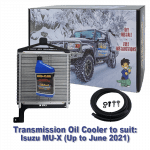 Isuzu MU-X suitable Heavy Duty Transmission Oil Cooler - 5 and 6 Speed (Up to June 2021)