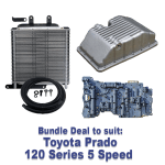 Bundle Deal - Prado 120 5 Speed: Transmission Cooler, Nomad Valve Body, Cast Pan