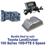 Bundle Deal - LandCruiser 100 Series 1HD-FTE 5 Speed: Nomad Valve Body, TC Lock-Up, Cast Pan