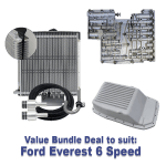 Bundle Deal - Everest 3.2L Turbo Diesel 6 Speed: Transmission Cooler,  Nomad Valve Body,  Cast Pan