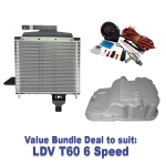 Bundle Deal - LDV 6 Speed: Transmission Cooler, Cast Pan, Analogue Temp Gauge