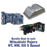 Bundle Deal - Mitsubishi Pajero NT, NW, NX 5 Speed: Nomad Valve Body, Cast Pan, TC Lock-Up