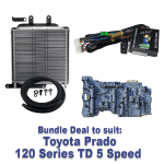 Bundle Deal - Toyota Prado 120 3.0L 1KD TD 5 Speed: Trans Cooler, Nomad Valve Body, TC Lock-Up