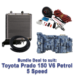 Bundle Deal - Toyota Prado 150 4.0L V6 Petrol 5 Speed: Trans Cooler, Nomad Valve Body, Temp Gauge