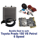 Bundle Deal - Toyota Prado 150 4.0L V6 Petrol 6 Speed: Trans Cooler, Nomad Valve Body, Temp Gauge