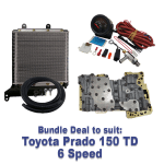 Bundle Deal - Toyota Prado 150 2.8L TD 6 Speed: Trans Cooler, Nomad Valve Body, Temp Gauge