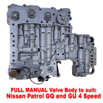 Full Manual Valve Body Nissan RE4R03A 4 Speed Std Pattern D-2-1 with Electric Lock-Up & Overdrive