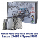 Nomad Heavy Duty Valve Body to suit Lexus LX470 4.7L 2UZ 4 Speed A442F - Right Hand Drive Only
