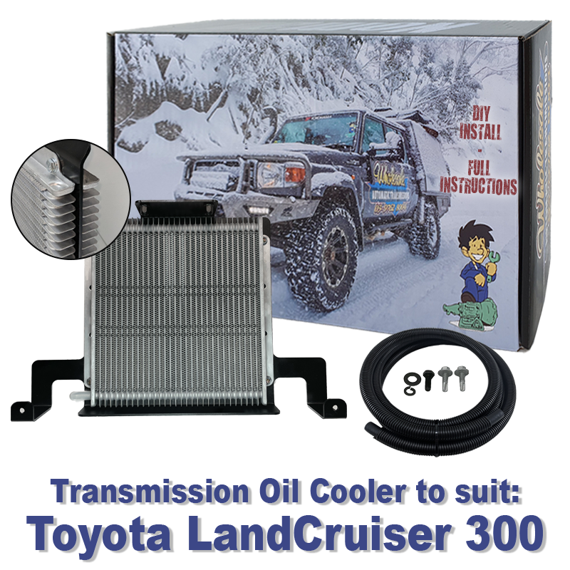 Toyota LandCruiser 300 Transmission Cooler (DIY Installation Box)