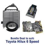 Bundle Deal - Toyota Hilux 2.8L Turbo Diesel 6 Speed: Trans Cooler, Nomad Valve Body, Nomad TC Lock-Up