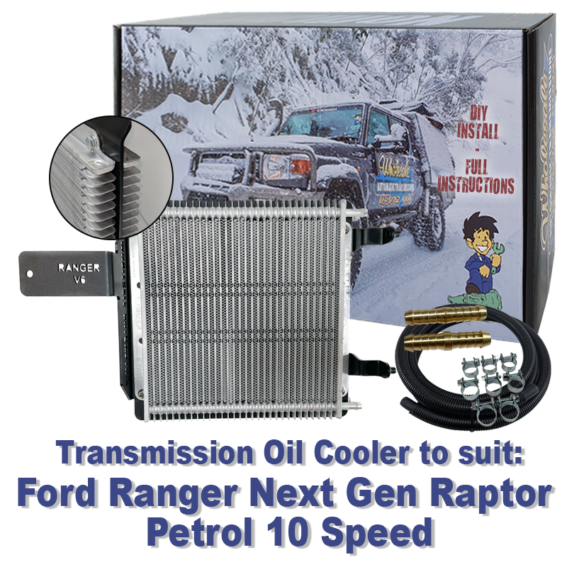 Ford Ranger Raptor Next Gen 10 Speed Petrol Transmission Cooler (DIY Installation Box)
