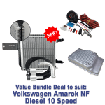 Bundle Deal - VW Amarok NF Diesel 10 Speed: Trans Cooler, Cast Pan, Analogue Temp Gauge