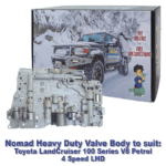 Nomad Heavy Duty Valve Body to suit Toyota LandCruiser 100 Series V8 Petrol A343F 4 Speed LHD