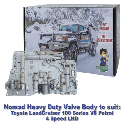 Nomad Toyota LandCruiser 100 Series V8 Petrol A343F 4 Speed LHD