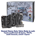 Nomad Heavy Duty Valve Body to suit Toyota LandCruiser 80 Series Petrol (Jan 1995 Onwards) 4 Speed with 1FZ-FE Engine LHD