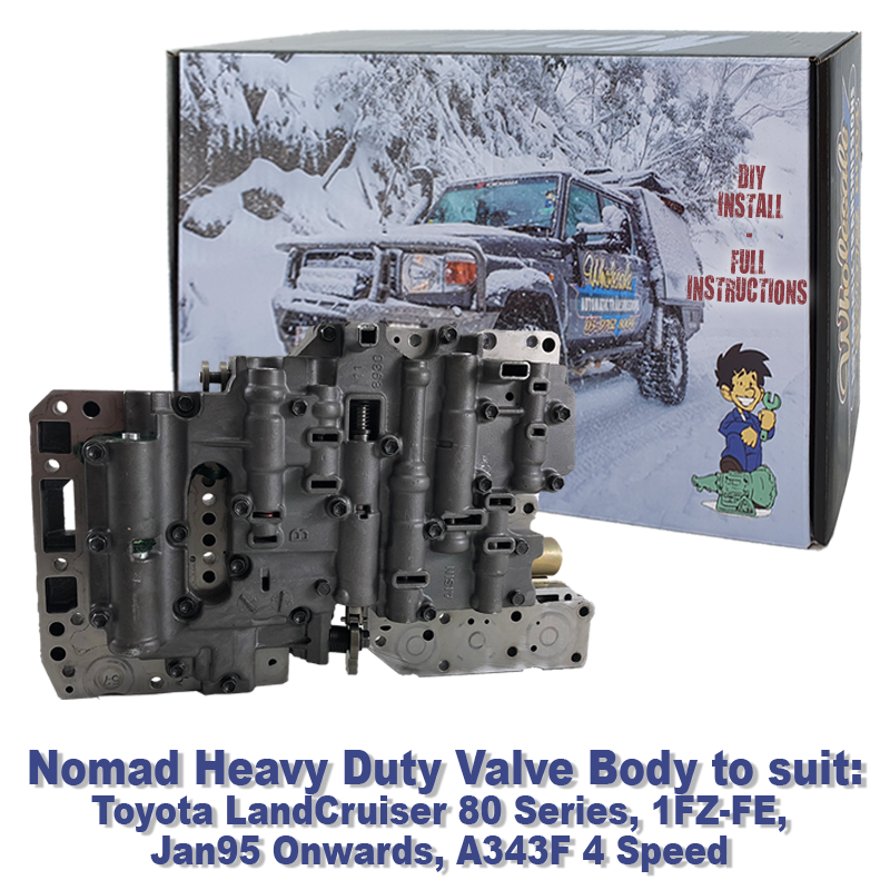 Nomad Toyota LandCruiser 80 Series 1FZ-FE 4 Speed A343F USA