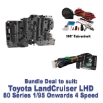 Bundle Deal - LandCruiser 80 Series 1FZ Petrol LHD Late 4 Speed: Valve Body, TC Lock-Up, Temp Gauge